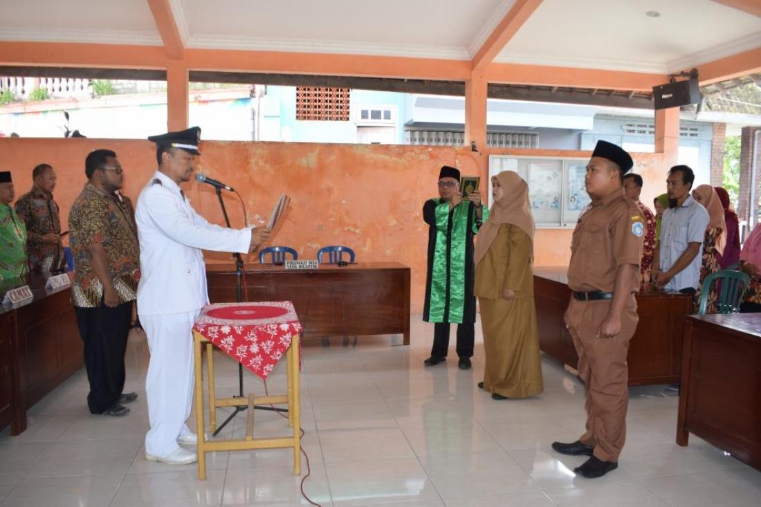 pengambilan-sumpah-dan-pelantikan-kasi-pelayanan-kasi-kesejahteraan-desa-sendangagung