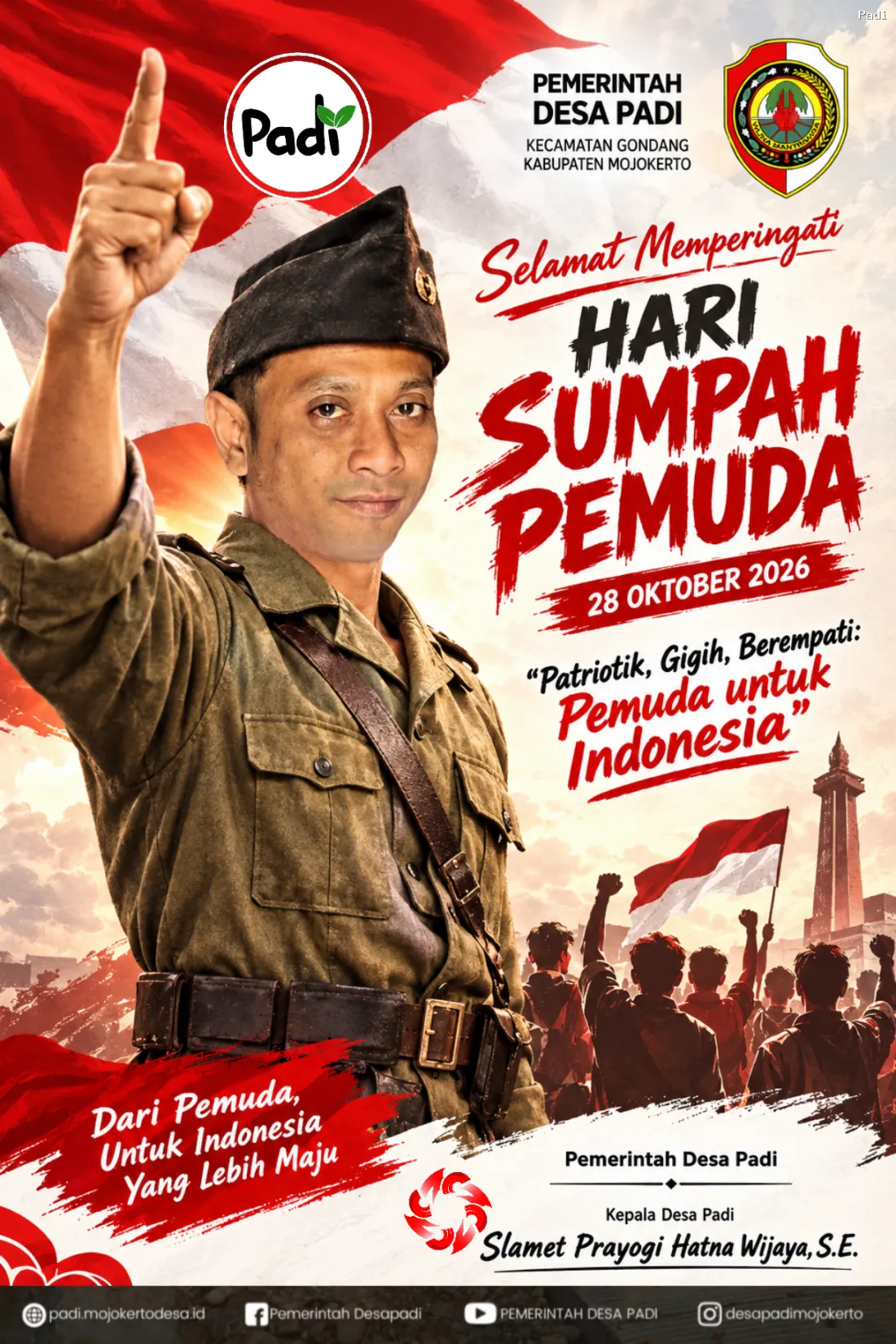 SELAMAT MEMPERINGATI HARI SUMPAH PEMUDA 2026