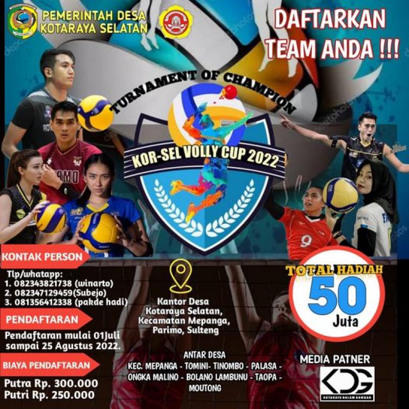poster-official-turnamen-voli-kor-sel-cup-2022-telah-launching